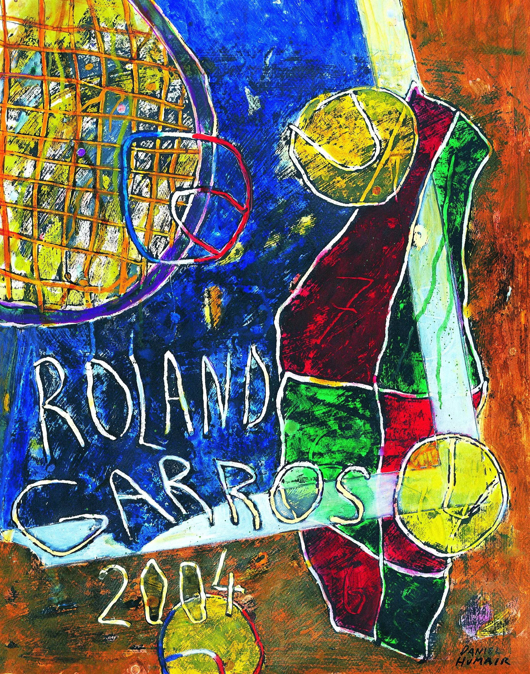 Roland Garros 2004 poster