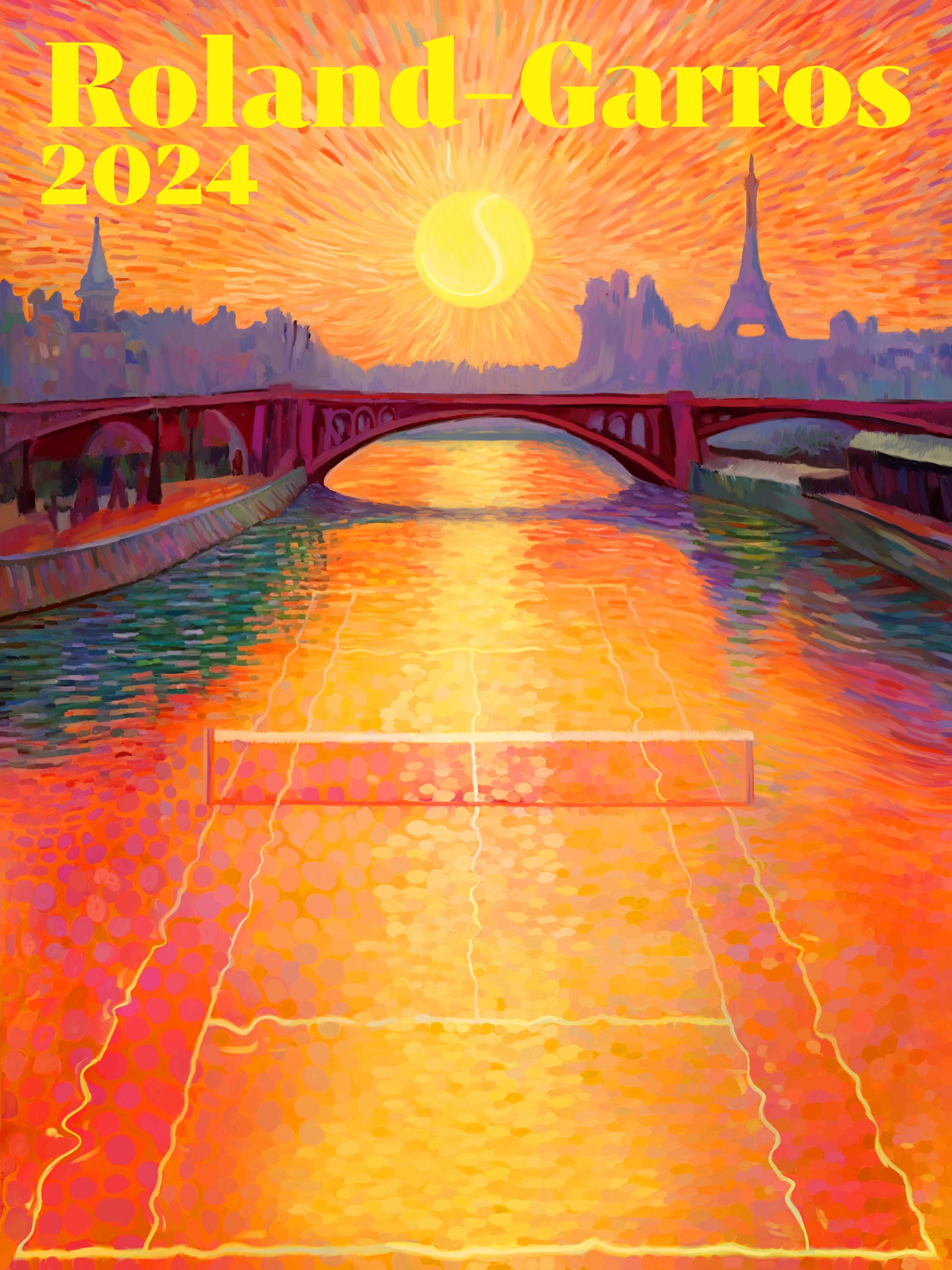 Roland Garros Poster 2024
